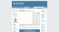 Desktop Screenshot of jezykangielski.archiwumegzaminow.pl